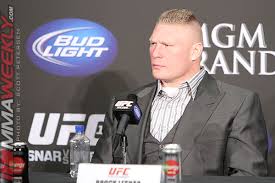 Brock Lesnar, WWE fighter, ends MMA career in UFC