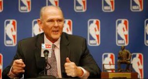 George Karl is holding serious discussions with the Kings about getting the role of head coach