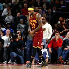 LeBron James suffered a sprain on his right wrist and was not able to play when his team beat the Trail Blazers